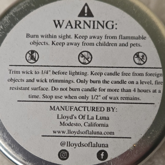 What the Fucculent Hand Poured Soy Candle 4 oz - Picture 3 of 7